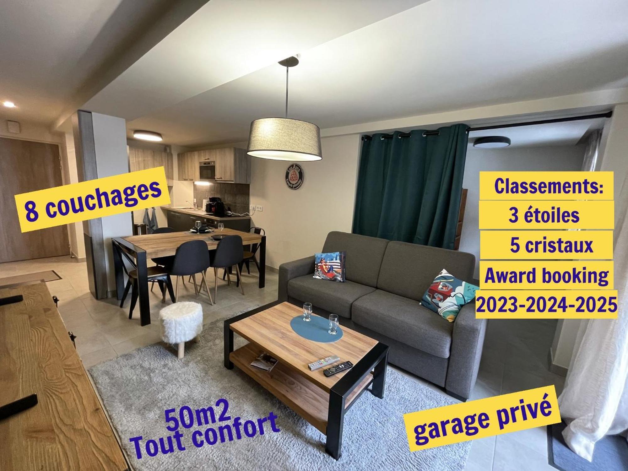 Arc 1800 Appartement 6-8 Pers,5 Cristaux, Avec Garage Les Arcs  Exterior photo